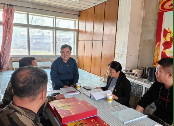 水务集团调研组到帮扶点万发村调研指导